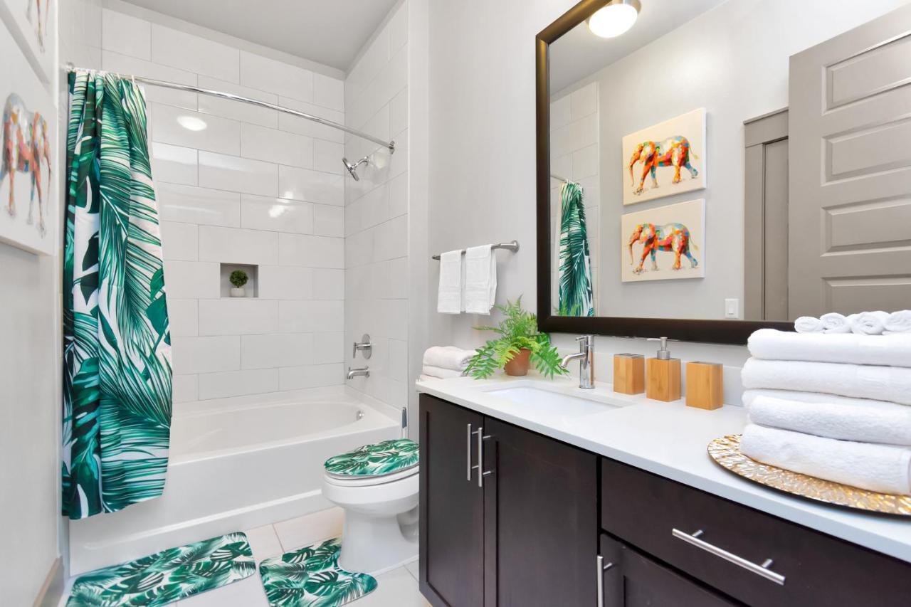 Downtown Hou 1Br Rental Car Available!! Pool Wifi 休斯敦 外观 照片